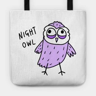 Night Owl Doodle Tote