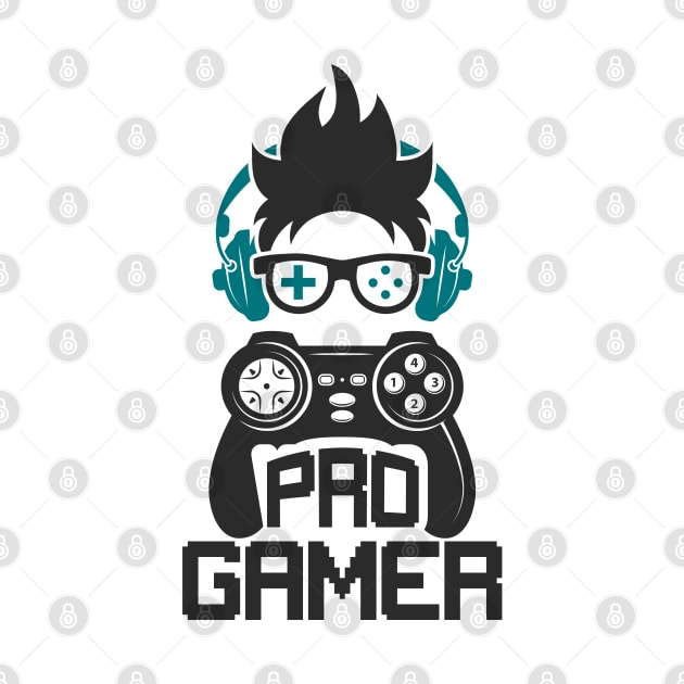 Pro Gamer by DarkTee.xyz