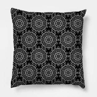 Circles seamless background wallpaper design Pillow