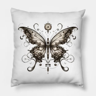 Frilly Steampunk Butterly Pillow