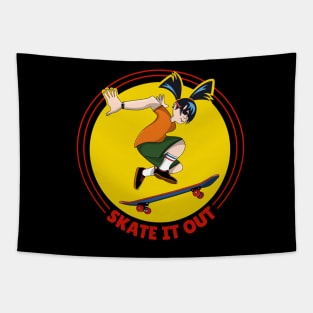 Skater Girl Tapestry