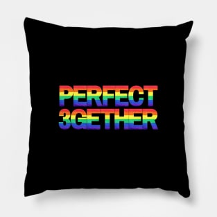 Perfect 3gether | Throuple | Polyamory Pillow