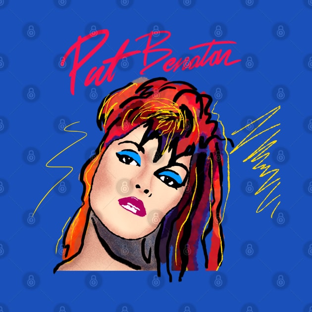 PAT BENATAR 80S RETRO STYLE by DISCO DISCO MX