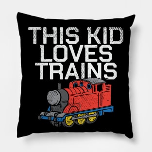 Gift For Train Lovers, Funny Train Gifts Pillow