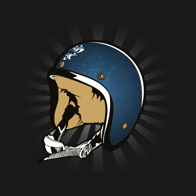 Jim Douglas - Racing Helmet by jepegdesign