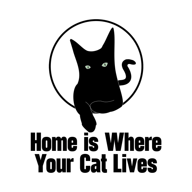 Home Is Where Your Cat Lives by nextneveldesign