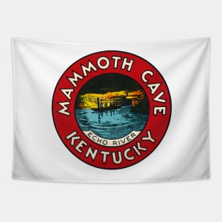 1940s Mammoth Cave Kentucky Tapestry