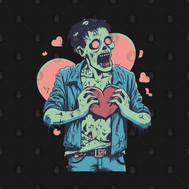 Zombie Love Undead Valentines by whatyouareisbeautiful