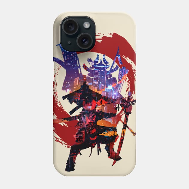 Samurai, Warrior Phone Case by DavidLoblaw