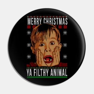 merry christmas ya filthy animal Pin