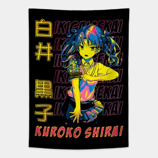 Kuroko Shirai Pop Art | IKIGAISEKAI V4 Tapestry