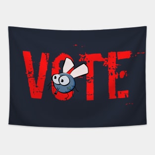 VOTE - Fly Vote Vice Presidential Election Debate Tapestry