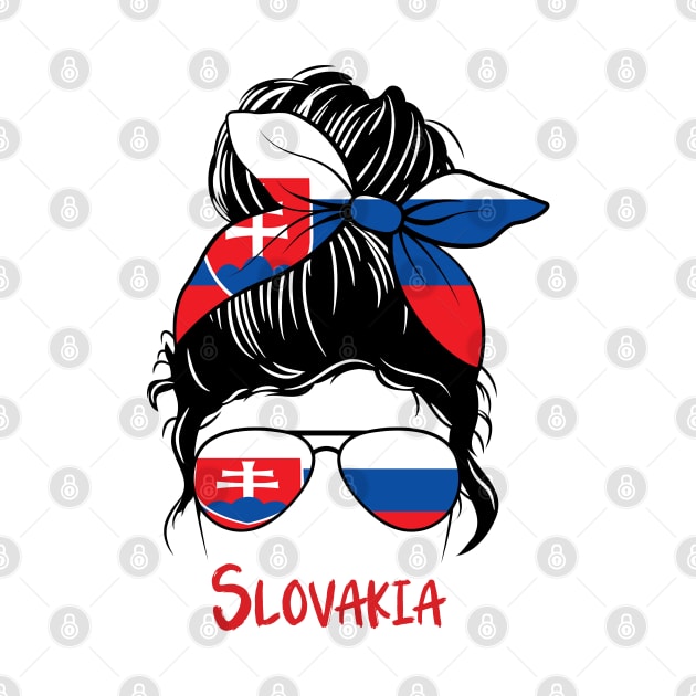 Slovakia girl, Slovakia Flag, Slovakia gift heritage, Slovak girlfriend, by JayD World