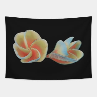 Plumeria pair Tapestry