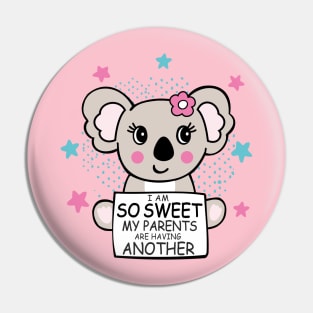 Soon To Be Big Sister Pin