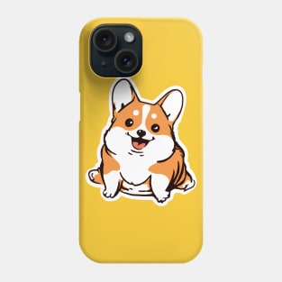 Corgi Puppy Cute Dog Lover Retro Phone Case