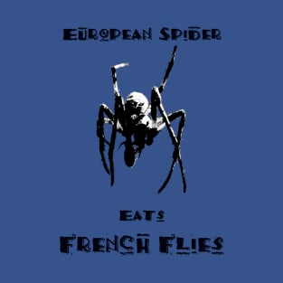 Spider Eating French Flies T-Shirt