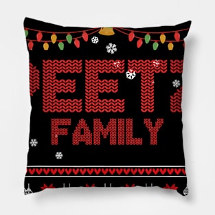 Peetz Family Christmas, Name Xmas , Merry Christmas, Name , Birthday, Middle name Pillow