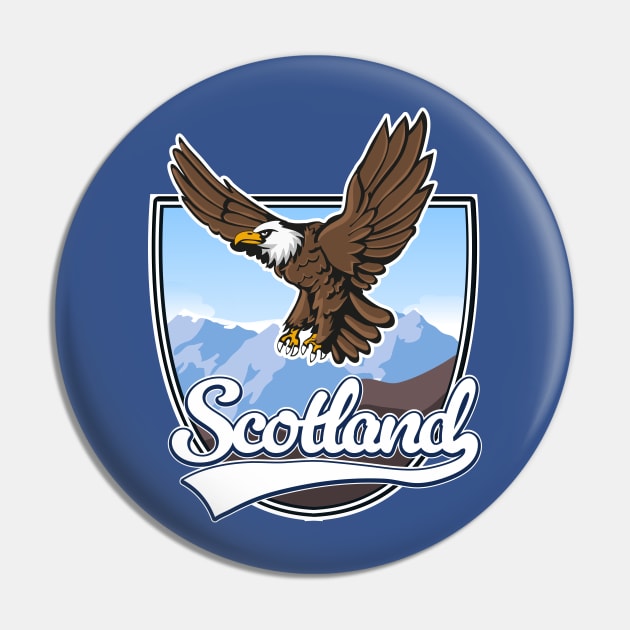 Scotland Eagle landscape vector Pin by nickemporium1