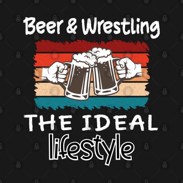 Beer and Wrestling the ideal lifestyle by safoune_omar