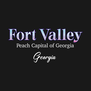 Fort Valley Peach Capital Of Georgia T-Shirt