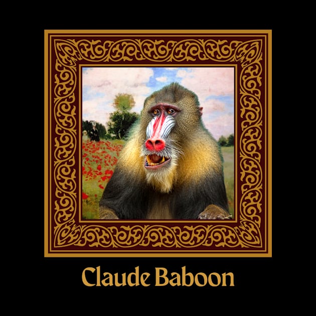 Claude Baboon by Artsy Y'all