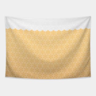 winter Beer honeycomb Tapestry