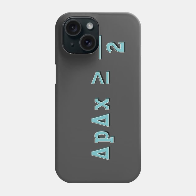 Heisenberg Uncertainty Principle Phone Case by acrossTPB