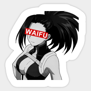Momo Yaoyorozu Waifu Anime Stickers Teepublic Kyoka jiro aesthetic (page 1). momo yaoyorozu waifu anime stickers
