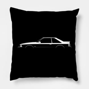 Ford Mustang GT (1989) Silhouette Pillow