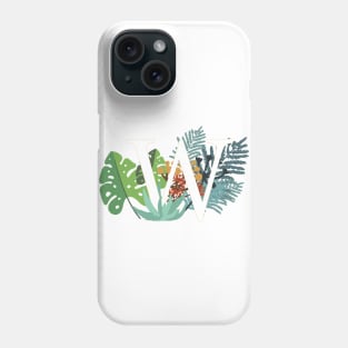 Plant Letter W Phone Case