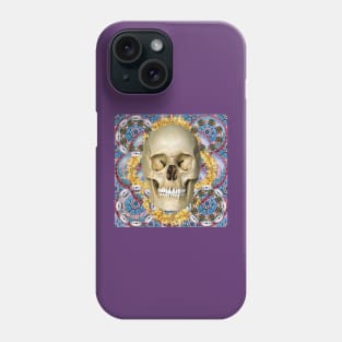 dream skull psychedelia Phone Case