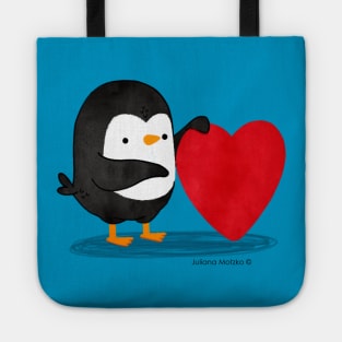 Penguin in Love 4 Tote