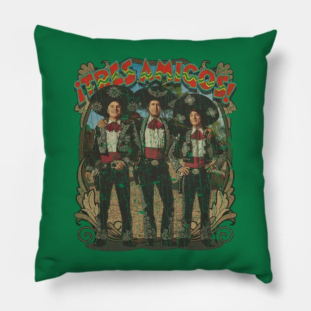 ¡Tres Amigos! 1986 Pillow by JCD666