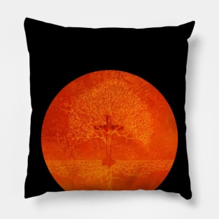 Colossians - Tree of Life (Back Print on Tee) Pillow