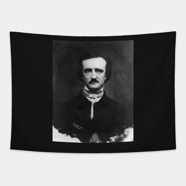 Edgar Allan Poe - Public Domain Tapestry by Hounds_of_Tindalos