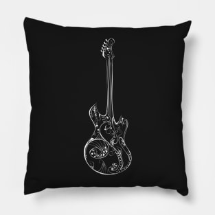 Love Music Guitar Pillow