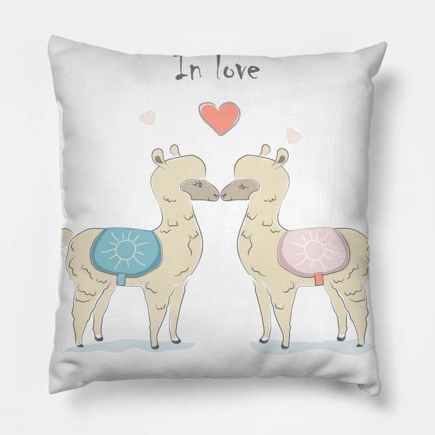 Alpaca Pillow by Countryside