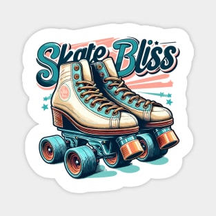 Roller Skates Magnet