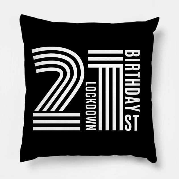 21st Birthday Lockdown 2020 Pillow by ahmad211