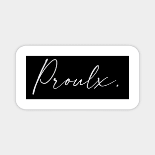 Proulx Name, Proulx Birthday Magnet