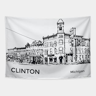 Clinton Michigan Tapestry