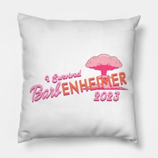I Survived Barbenheimer 2023 Pillow