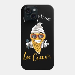 Ice Cream Cool Summer Vacation Glasses Phone Case