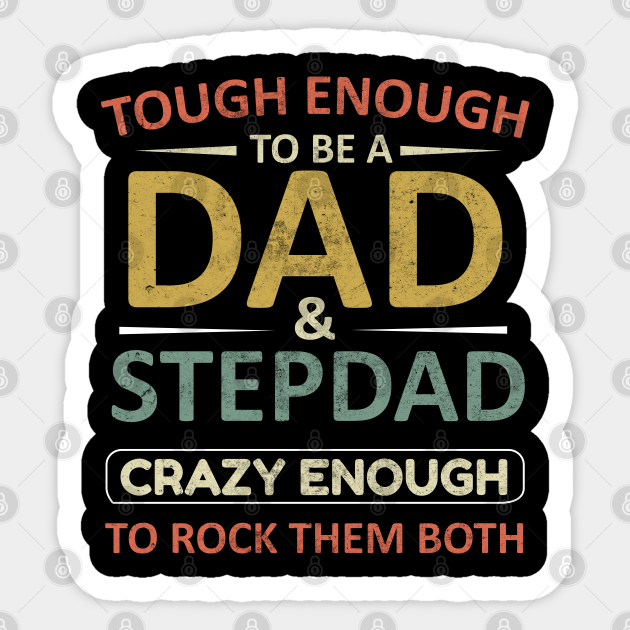Download Happy Fathers Day Personalized Gifts For Men Dad And Grandpa Step Dad And Dad Fathers Day Funny Dad Sticker Teepublic
