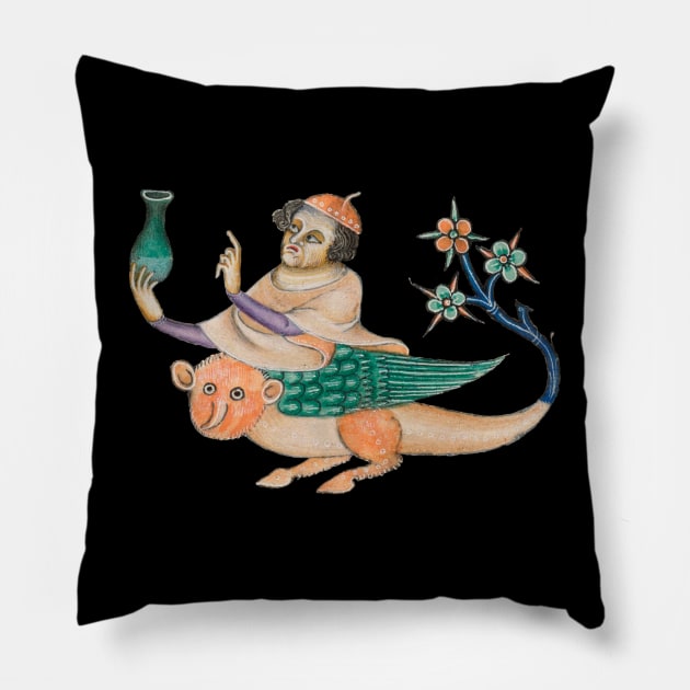 Medieval Bizarre 2 Pillow by LordDanix