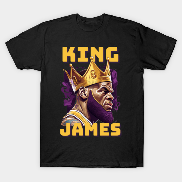 Discover King James 1 - Lebron James - T-Shirt