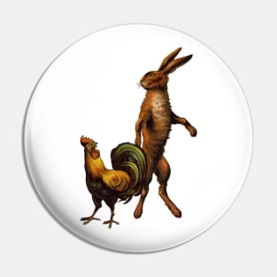 fable chicken and bunny Pin