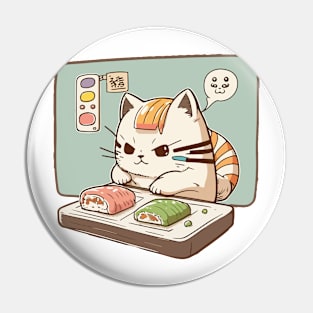 Sushi Cat Pin