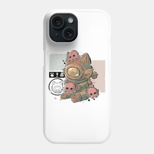 Old Diver Cat Phone Case